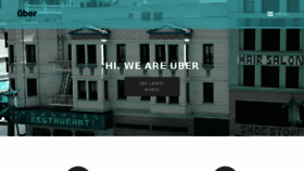 What Uber.com.tr website looked like in 2017 (6 years ago)