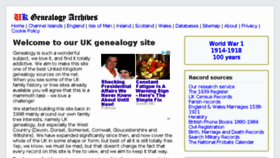 What Ukga.org website looked like in 2017 (6 years ago)