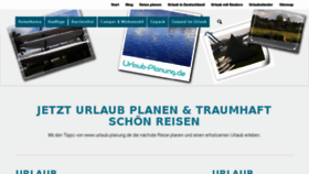 What Urlaub-planung.de website looked like in 2017 (6 years ago)
