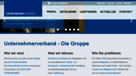 What Unternehmerverband.org website looked like in 2017 (6 years ago)