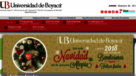 What Uniboyaca.edu.co website looked like in 2017 (6 years ago)