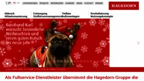 What Unternehmensgruppe-hagedorn.de website looked like in 2017 (6 years ago)