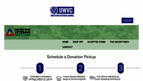 What Uwvcpickupservice.org website looked like in 2018 (6 years ago)