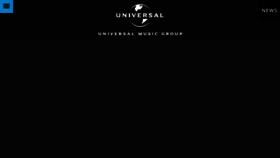 What Universalmusic.com website looked like in 2018 (6 years ago)