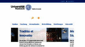 What Uni-rostock.de website looked like in 2018 (6 years ago)
