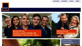 What Unternehmen.aldi-sued.de website looked like in 2018 (6 years ago)