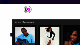 What Ugsound.com website looked like in 2018 (6 years ago)