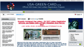 What Usa-green-card.org website looked like in 2018 (6 years ago)