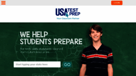 What Usatestprep.com website looked like in 2018 (6 years ago)
