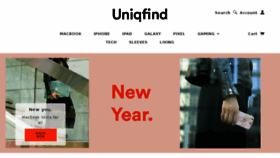 What Uniqfind.com website looked like in 2018 (6 years ago)