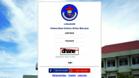 What Ukaw.eakademik.id website looked like in 2018 (6 years ago)
