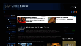 What Urbanterror.info website looked like in 2018 (6 years ago)