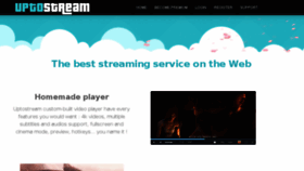 What Uptostream.com website looked like in 2018 (6 years ago)