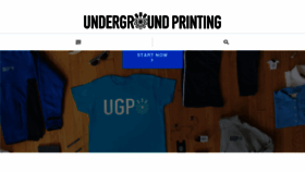 What Undergroundshirts.com website looked like in 2018 (6 years ago)