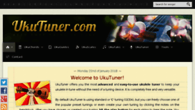 What Ukutuner.com website looked like in 2018 (6 years ago)