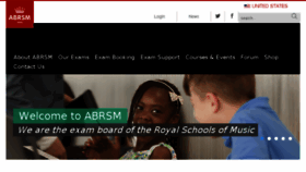 What Us.abrsm.org website looked like in 2018 (6 years ago)