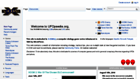 What Ufopaedia.org website looked like in 2018 (6 years ago)