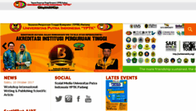 What Upiyptk.ac.id website looked like in 2018 (6 years ago)