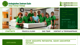 What Urologie-eutin.de website looked like in 2018 (6 years ago)