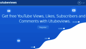 What Utubeviews.net website looked like in 2018 (6 years ago)