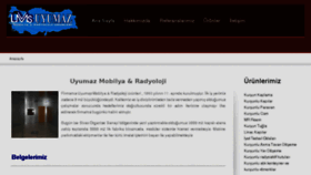 What Uyumaz.com.tr website looked like in 2018 (6 years ago)