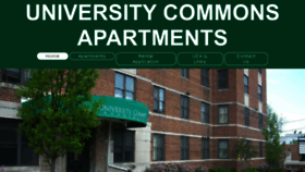 What Universitycommonsapartments.com website looked like in 2018 (6 years ago)