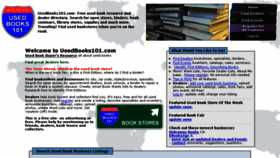 What Usedbooks101.com website looked like in 2018 (6 years ago)