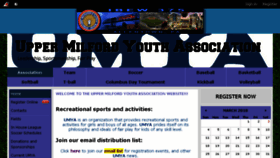 What Umya.org website looked like in 2018 (6 years ago)