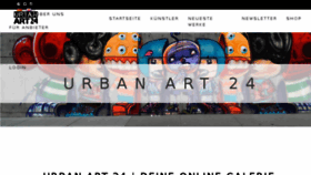 What Urbanart24.de website looked like in 2018 (6 years ago)