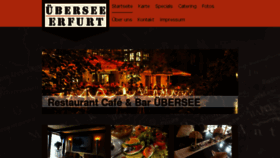 What Uebersee-erfurt.de website looked like in 2018 (6 years ago)