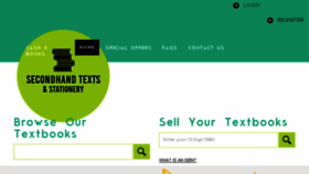 What Uqusecondhandtexts.com website looked like in 2018 (6 years ago)