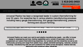 What Universalplastics.com website looked like in 2018 (6 years ago)