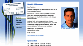 What Urologe-dr-osswald-koblenz.de website looked like in 2018 (6 years ago)