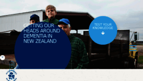 What Understandingdementia.org.nz website looked like in 2018 (6 years ago)