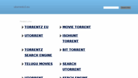 What Utorrentz2.eu website looked like in 2018 (6 years ago)