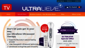 What Ultralieve.com.au website looked like in 2018 (6 years ago)