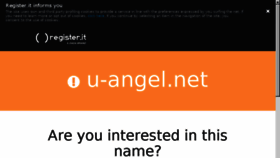 What U-angel.net website looked like in 2018 (6 years ago)