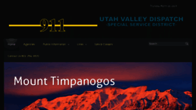 What Utahvalley911.org website looked like in 2018 (6 years ago)