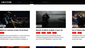 What Uniii.com website looked like in 2018 (7 years ago)