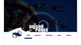 What Unitedparks.com website looked like in 2018 (6 years ago)