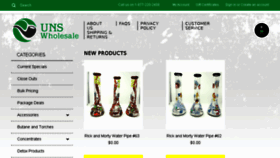 What Unswholesale.com website looked like in 2018 (6 years ago)