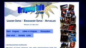 What Uruguayinfo.com website looked like in 2018 (6 years ago)