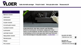 What Uw-vloer.nl website looked like in 2018 (6 years ago)