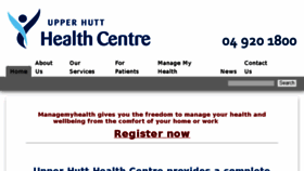 What Uhhc.co.nz website looked like in 2018 (6 years ago)
