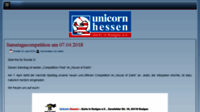 What Unicorn-hessen.de website looked like in 2018 (6 years ago)