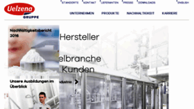 What Uelzena.de website looked like in 2018 (6 years ago)