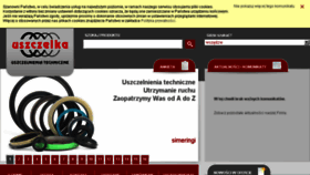 What Uszczelka-lodz.pl website looked like in 2018 (8 years ago)