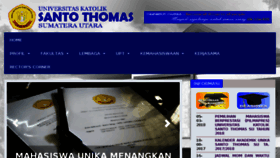 What Ust.ac.id website looked like in 2018 (6 years ago)
