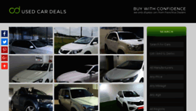 What Usedcardeals.co.za website looked like in 2018 (6 years ago)
