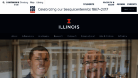 What Uiuc.com website looked like in 2018 (6 years ago)